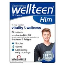wellteen him 13-19 years - 30 tablets