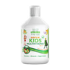 Swedish Nutra super kids multivitamin (ages 3+) - 500ml