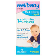 wellbaby multi-vitamin liquid 6 months-4 years - 150ml