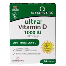 vitabiotics ultra vitamin D 1000iu - 96 tablets
