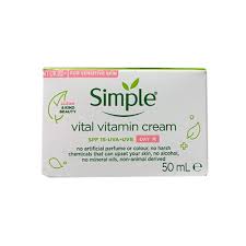 simple vital vitamin cream