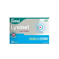 sona lysinel 500mg L-Lysine - 30 tablets