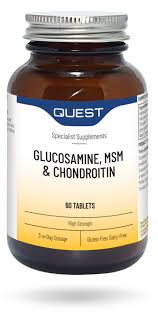 Quest glucosamine, msm and chondroitin - 90 tablets