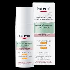 Eucerin dermopurifyer oil control protective fluid