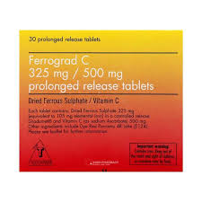 ferrograd C 325mg/500mg - 30 tablets