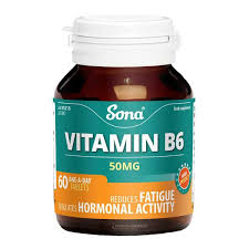 sona vitamin b6 50mg - 60 tablets