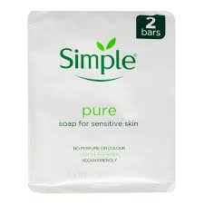 simple pure soap for sensitive skin