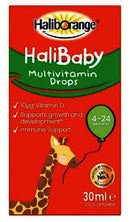 haliborange halibaby multivitamin drops 4-24 months - 30ml