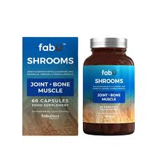 fabU shrooms joint, bone and muscle - 60 capsules