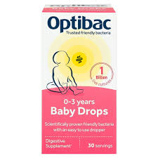 optibac 0-3 years baby drops - 30 servings