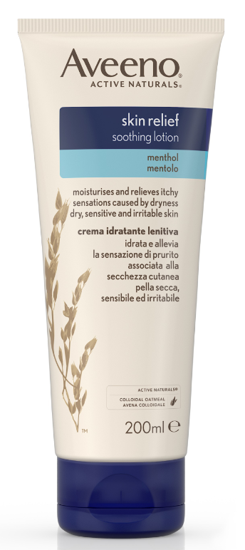 Aveeno Skin Relief Soothing Lotion Menthol