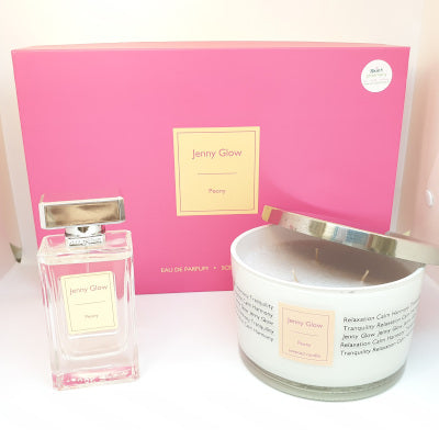 Jenny Glow Peony Perfume & Candle Set