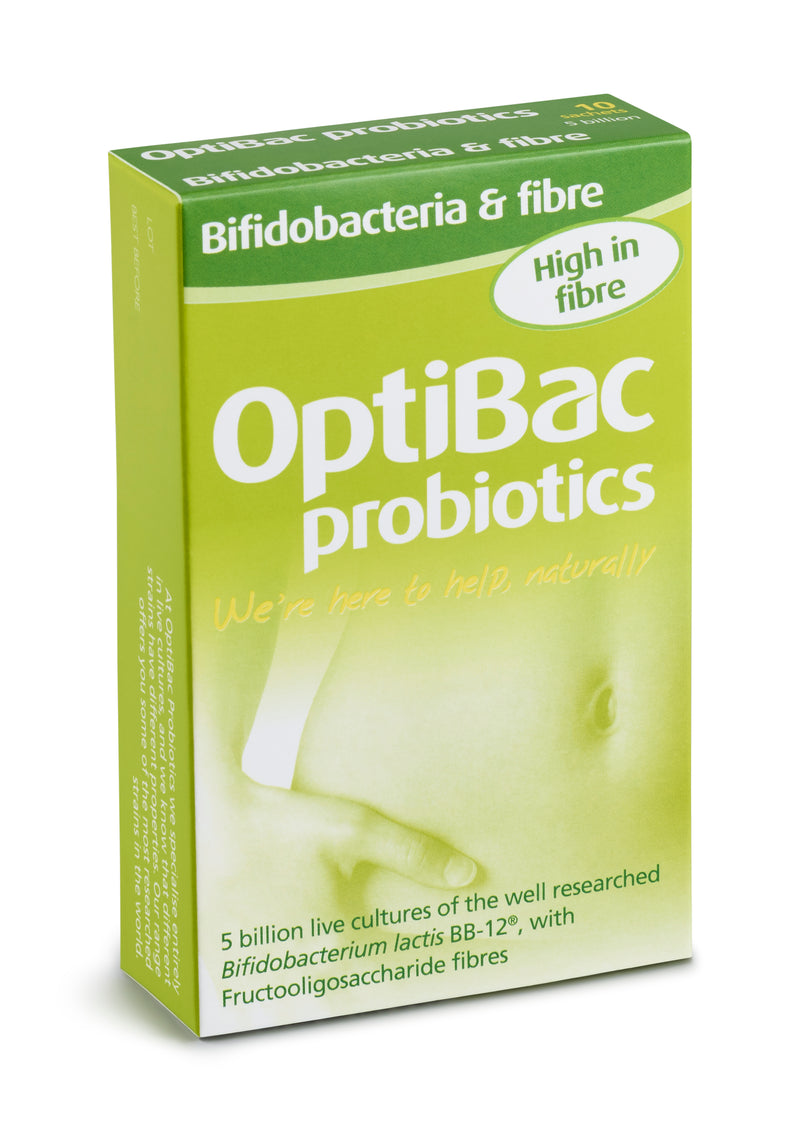OptiBac Probiotics 'Bifidobacteria & fibre'