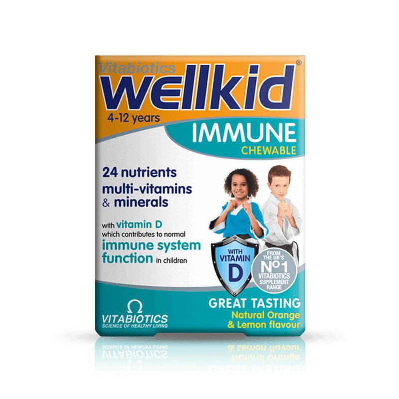 Vitabiotics WellKID Immune Chewable Tab's 30's