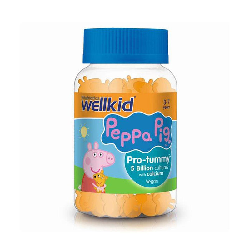 Vitabiotics Wellkid Peppa Pig Pro Tummy 30's Pastilles
